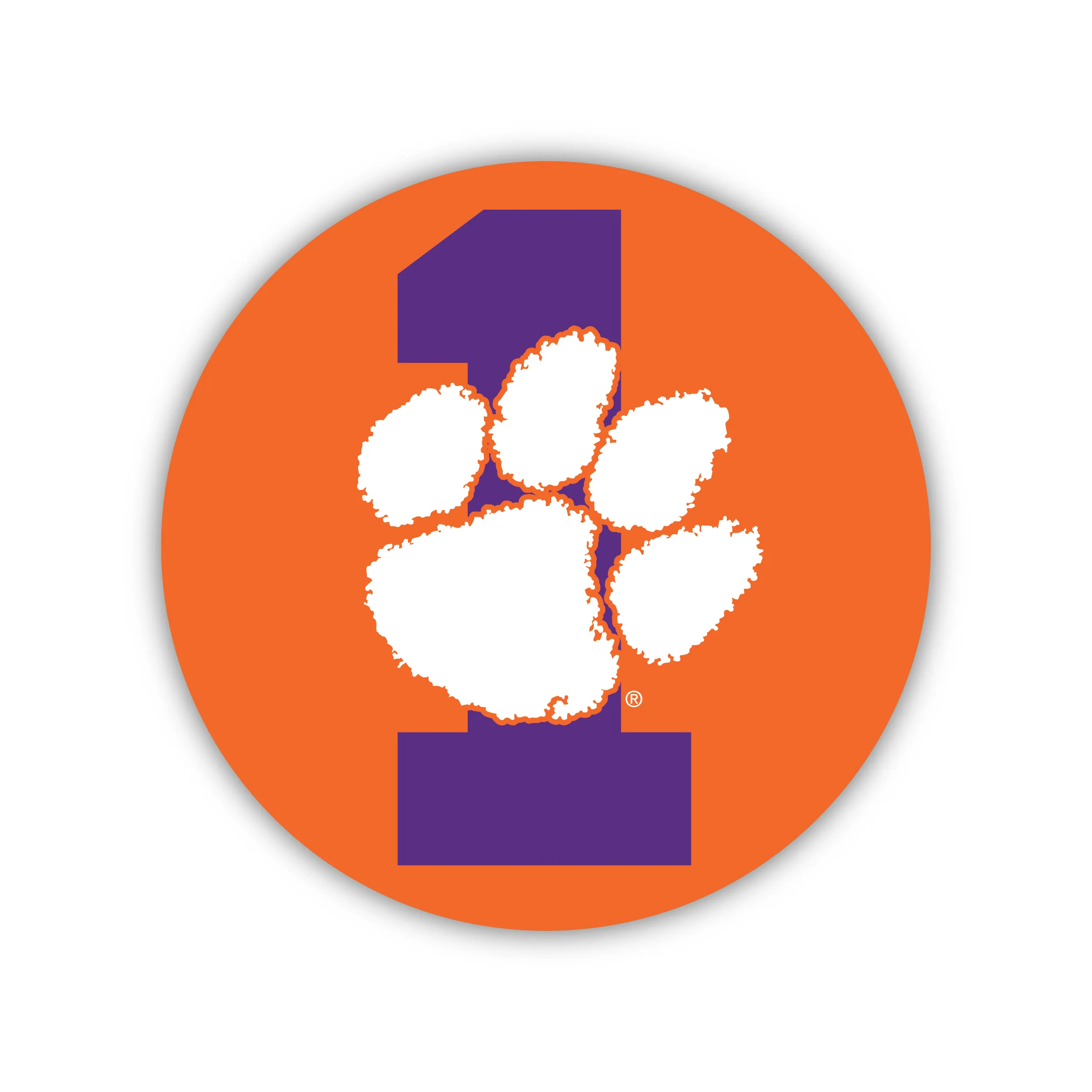 #1 Paw Decal