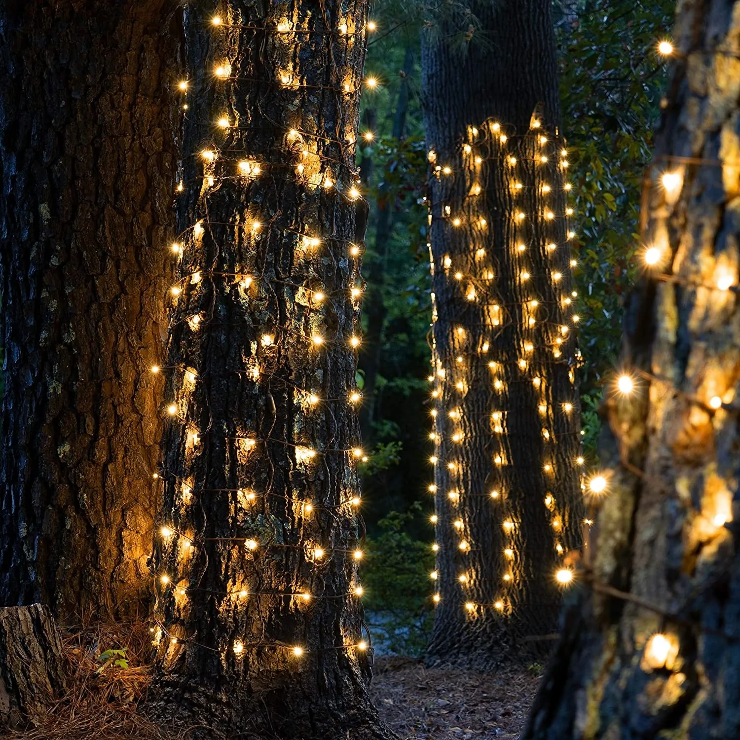 2' x 6' Incandescent Tree Trunk Wrap Lights