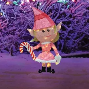 24" Girl Elf Lighted Holiday Decor from Rudolph the Red-Nosed Reindeer