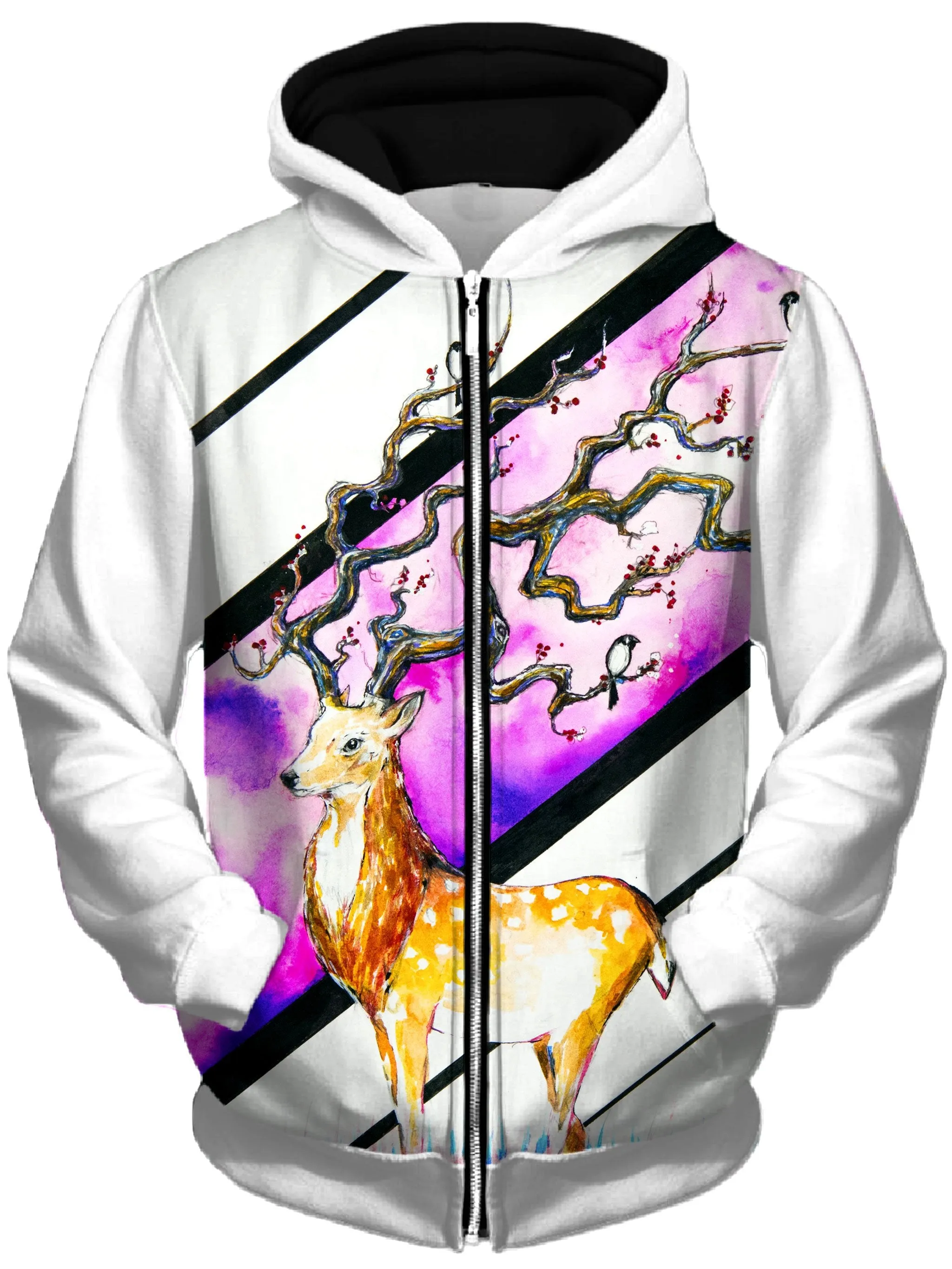 Alastor Unisex Zip-Up Hoodie