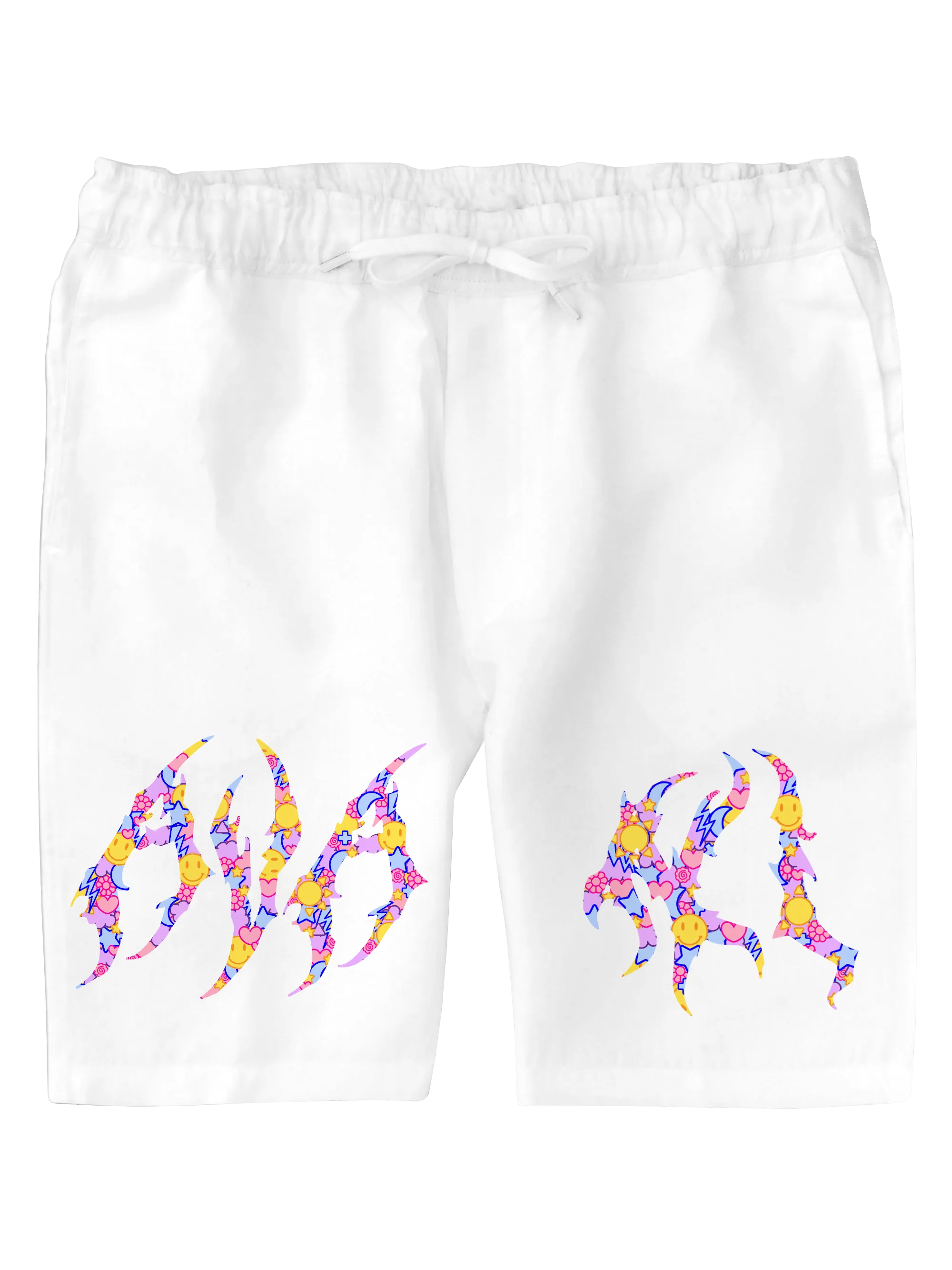 Avani 'AVANI' White Shorts