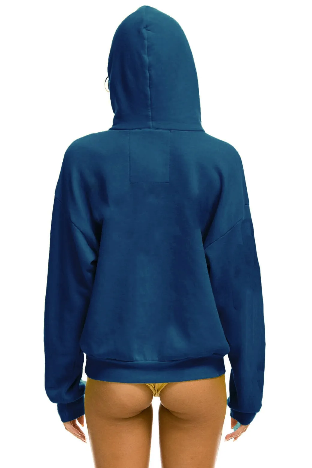 AVIATOR NATION NEW YORK CITY RELAXED PULLOVER HOODIE - ROYAL