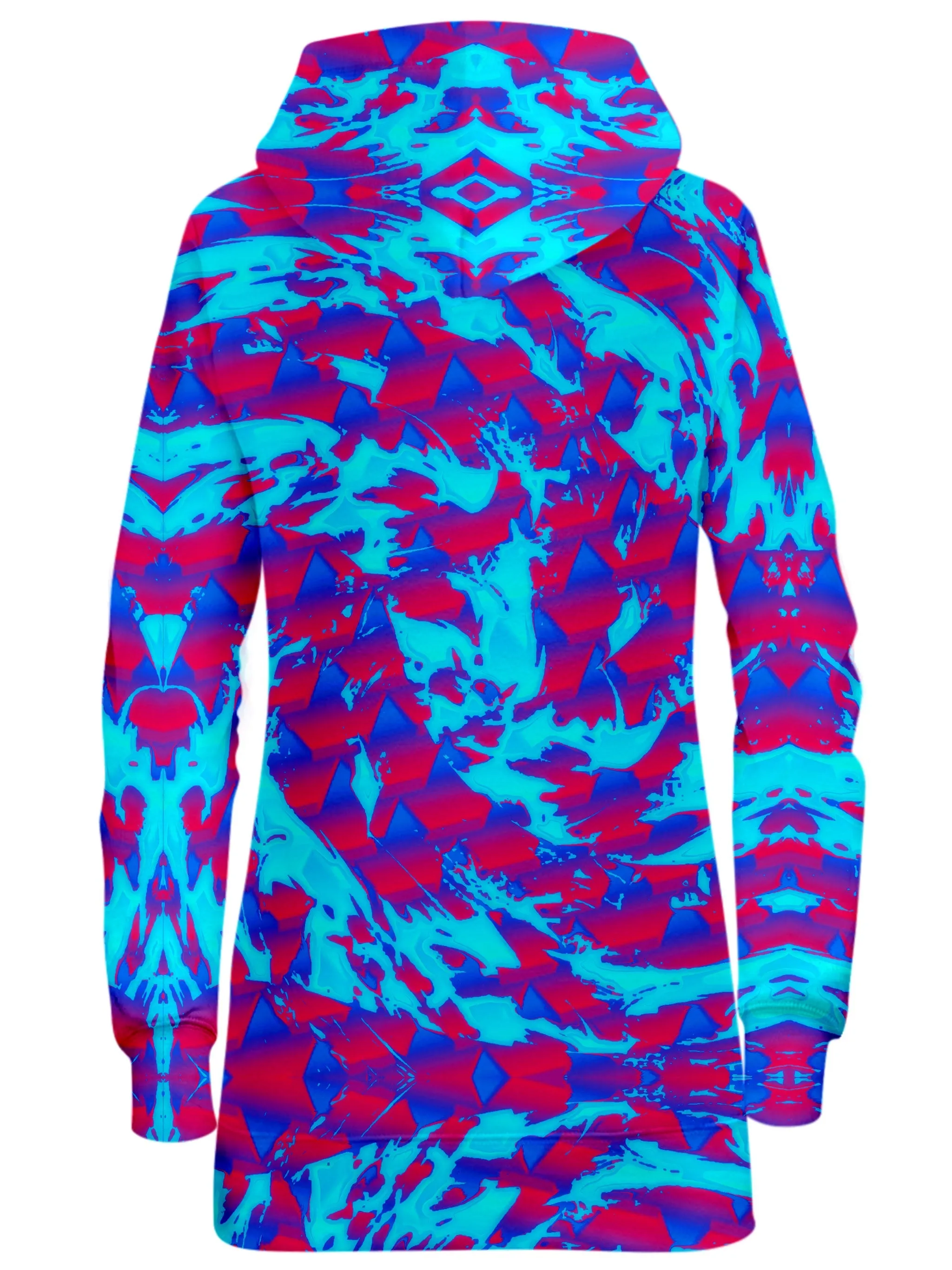 Berry Blast Hypno Splatter Hoodie Dress