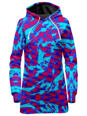 Berry Blast Hypno Splatter Hoodie Dress