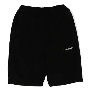 Black Logo Shorts