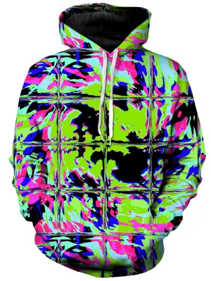 Blacklight Rave Glitch Unisex Hoodie