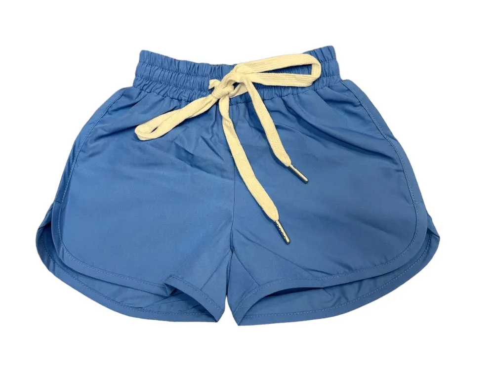 Blue Athletic Shorts