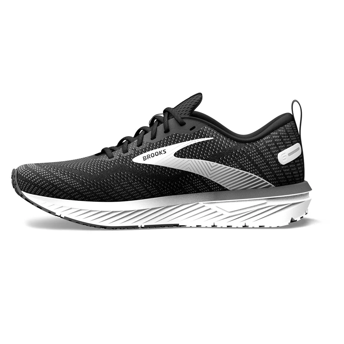 Brooks Revel 6 (Womens) Black/Blackened Pearl/White