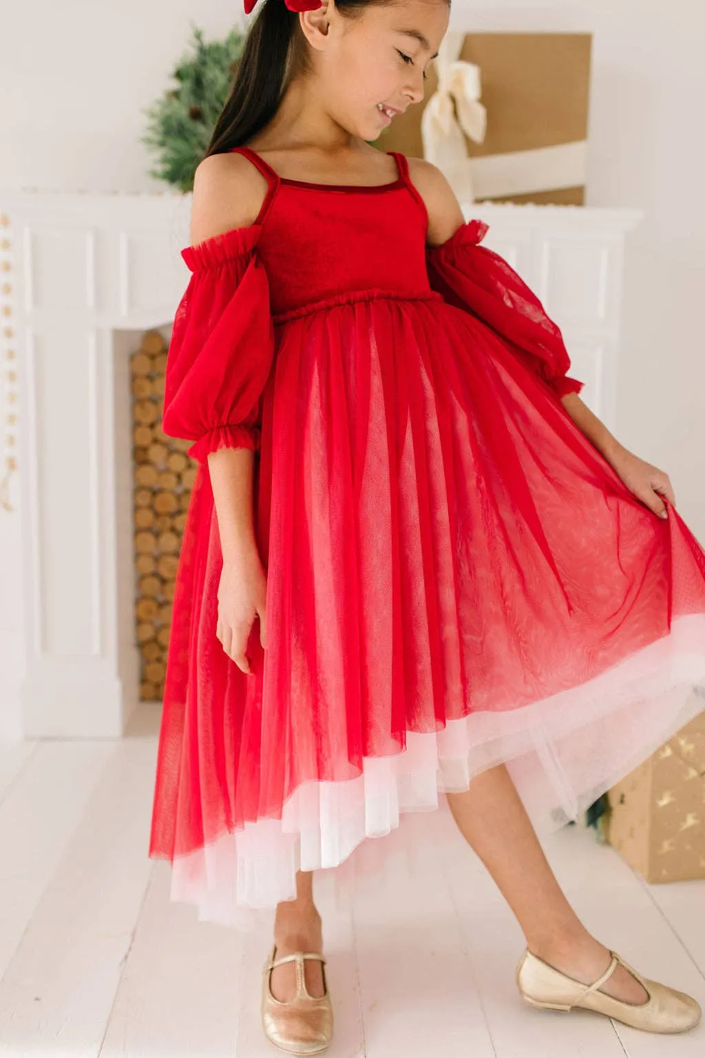 Candy Cane Everly Dress