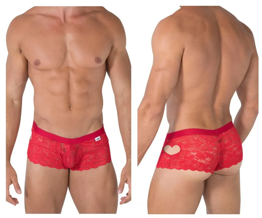 CandyMan Heart Lace Trunks