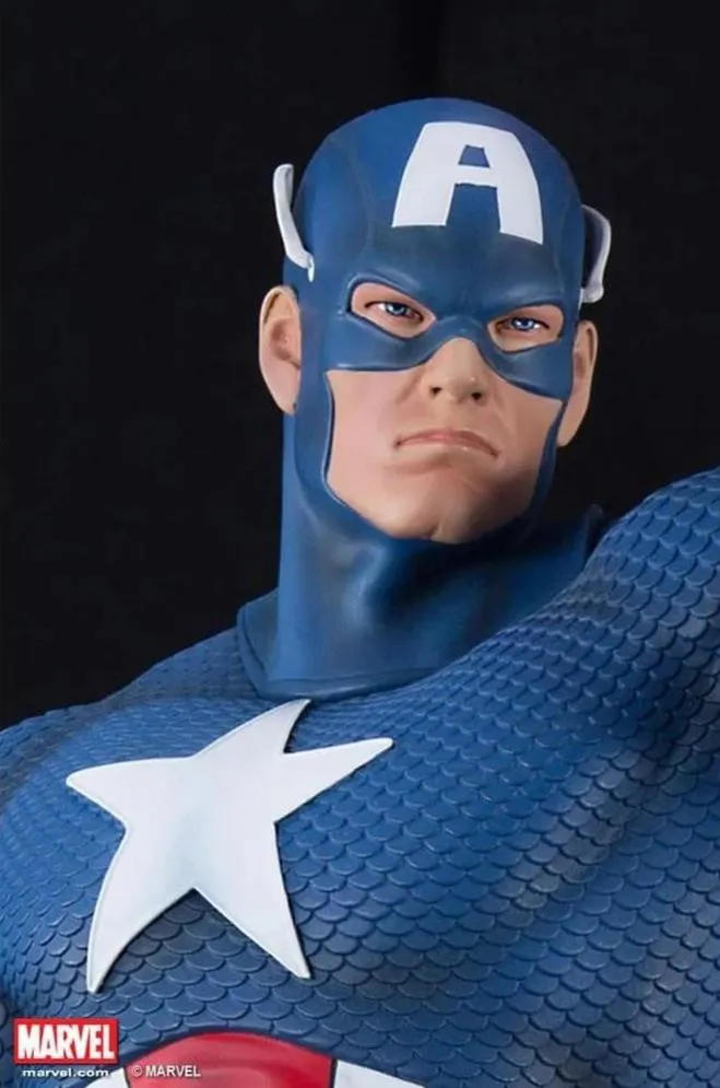 Captain America 1/4 Scale Statue WITH COIN