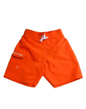 CHILDREN’S SWIM TRUNKS ORANGE