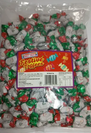 Christmas Festive Toffees (1kg)