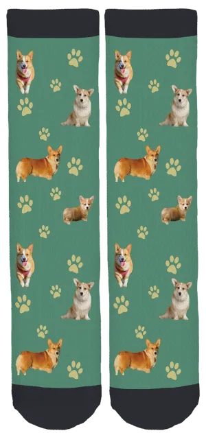 Corgi Lover Crew Socks