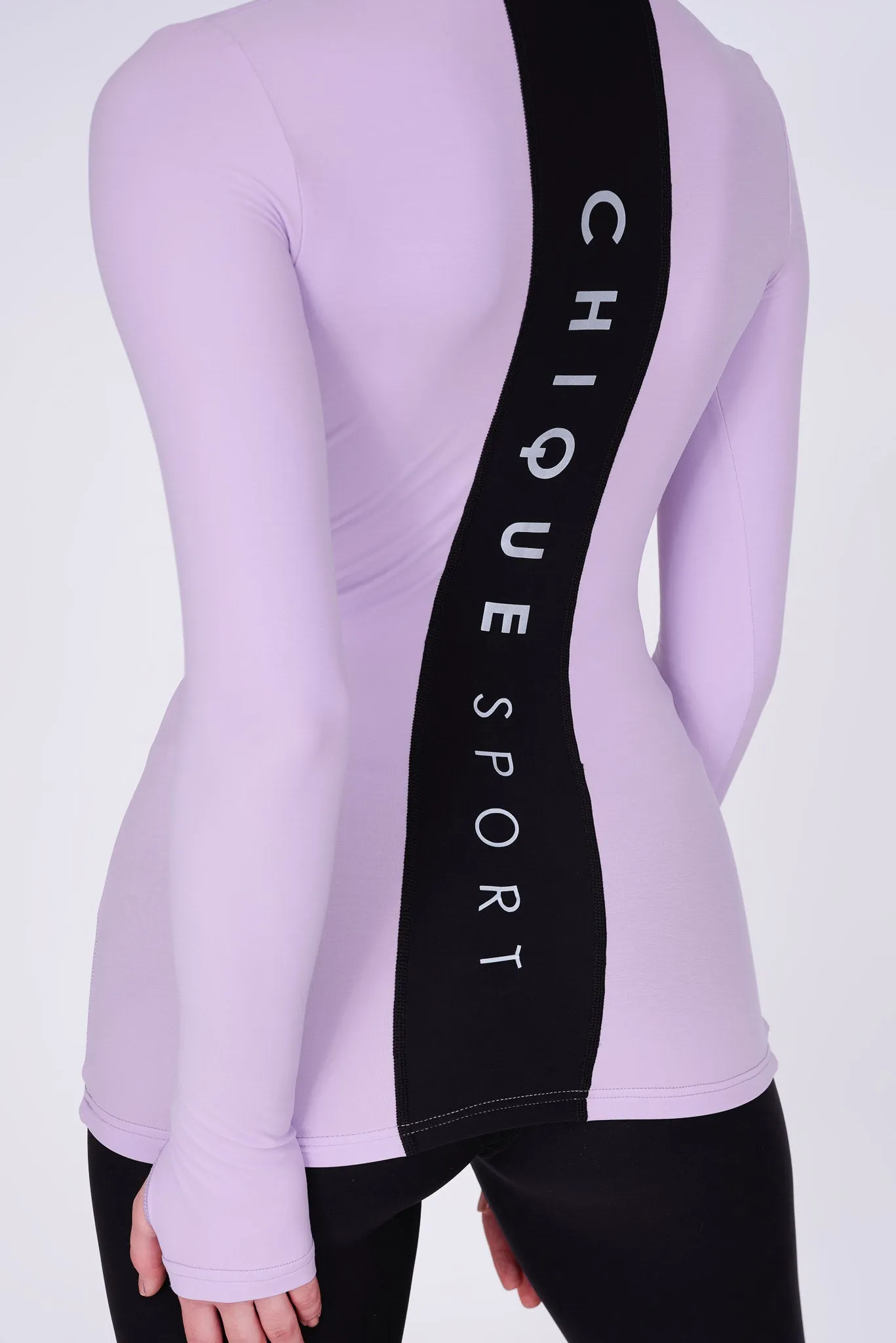 Desire Half-Zip Top in Amethyst