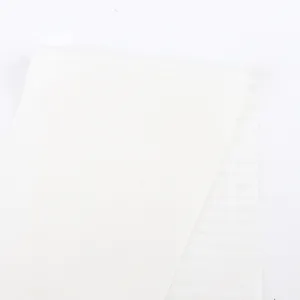 Dobby Silk / Cotton Voile - White