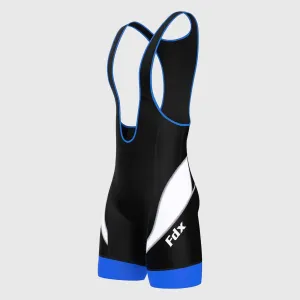 Fdx Windsor Blue Men's & Boy's Padded Summer Cycling Bib Shorts