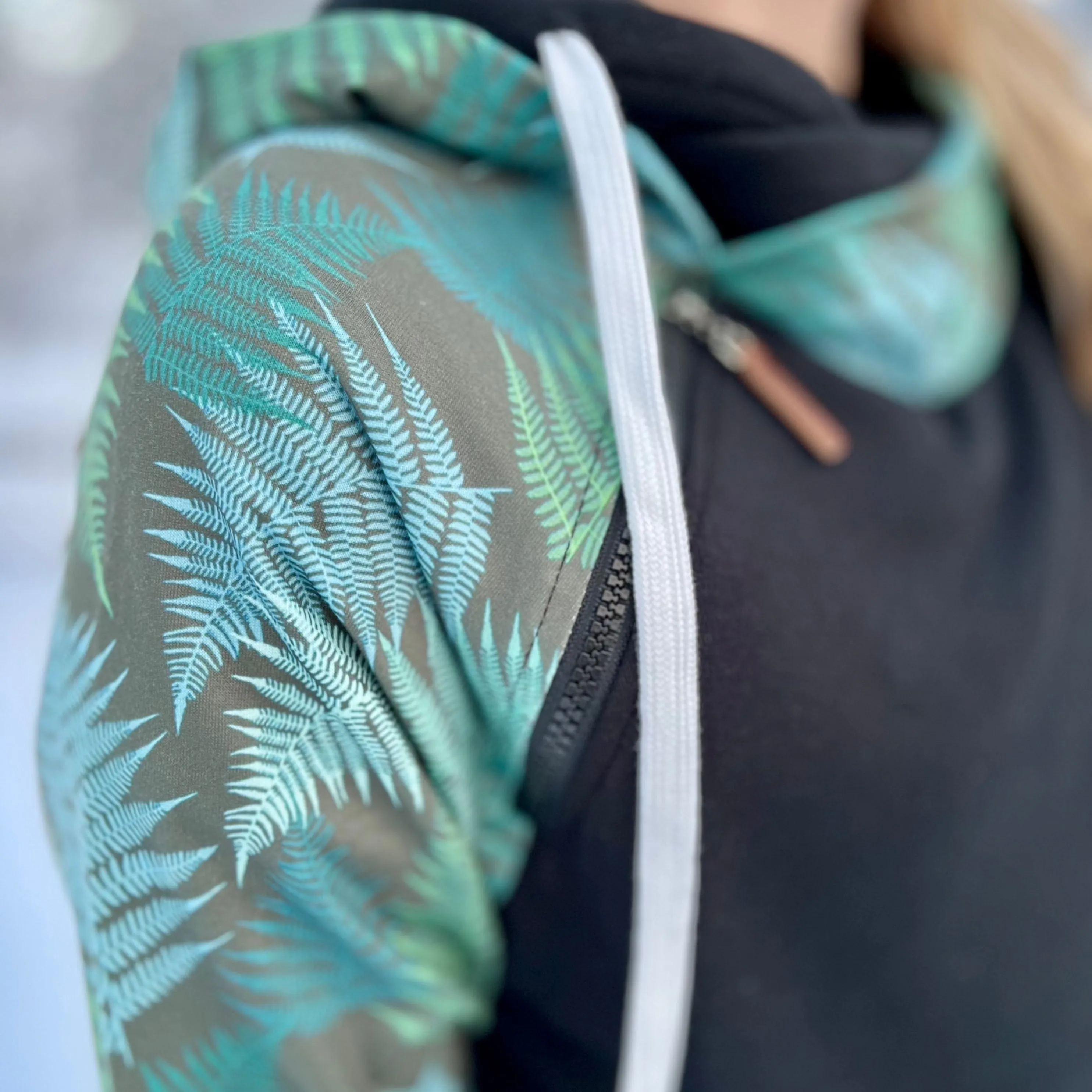 Fern Sleeve Hoodie