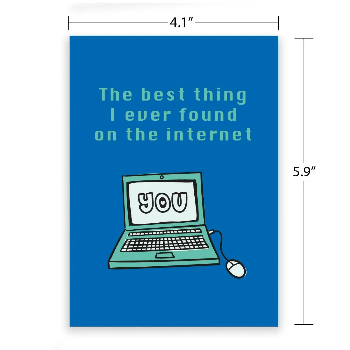 Funny Greeting Card - Best Thing On The Internet