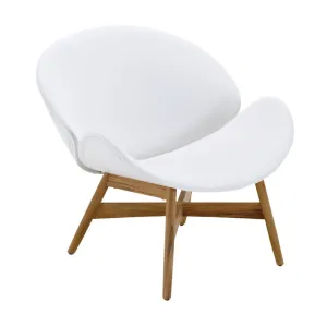 Gloster Dansk White Lounge Chair