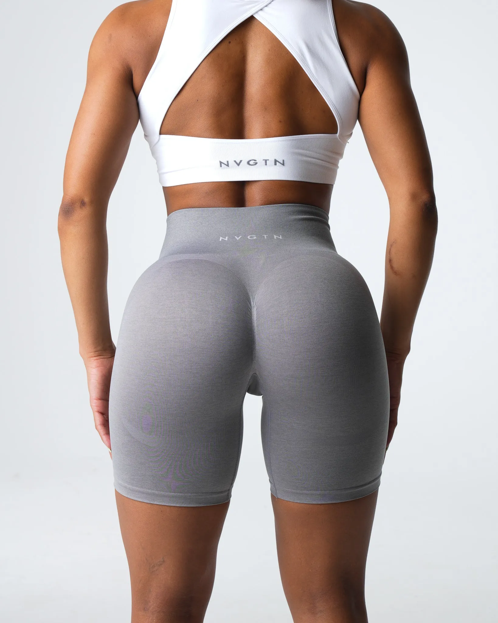 Grey Contour 2.0 Seamless Shorts