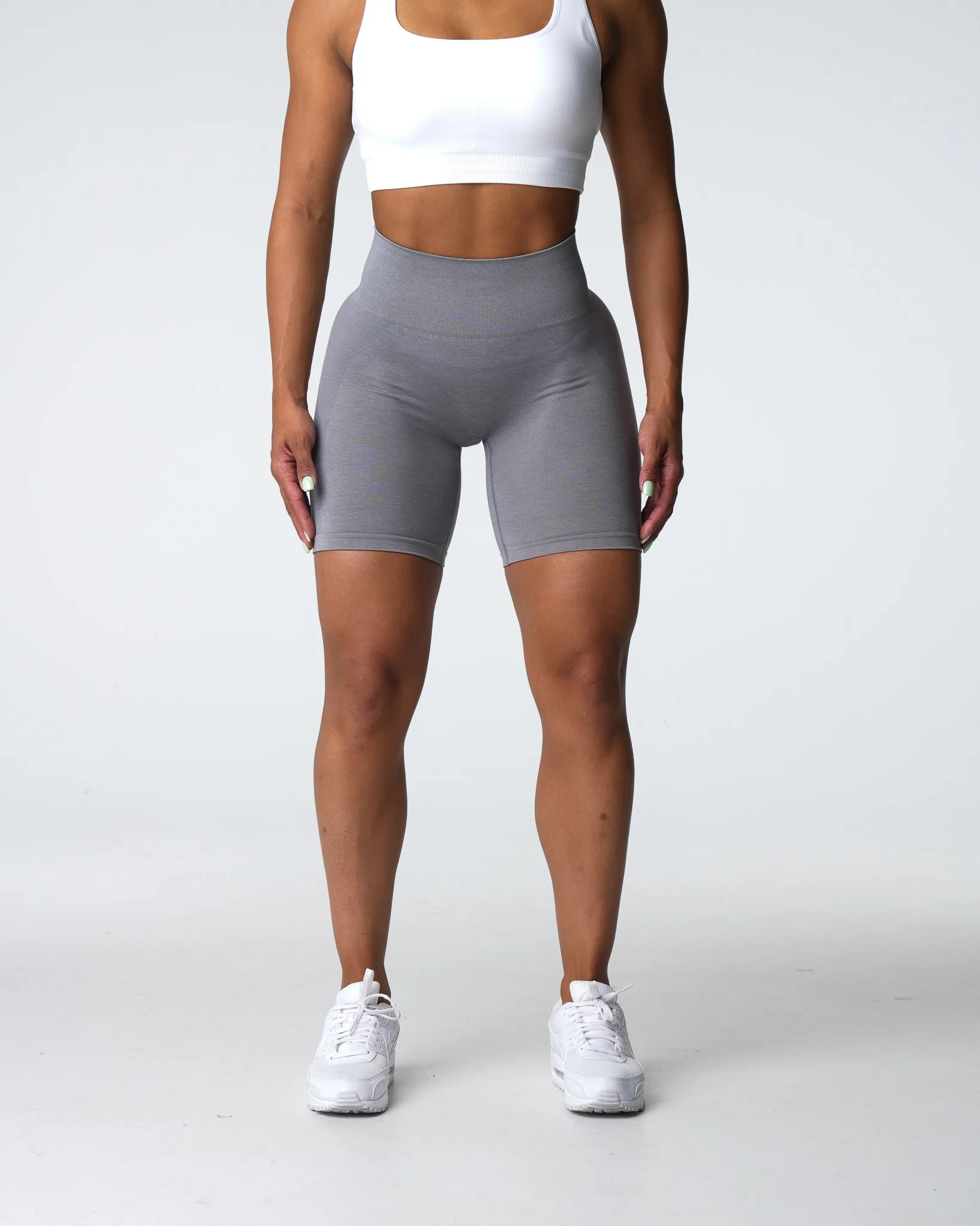 Grey Contour 2.0 Seamless Shorts