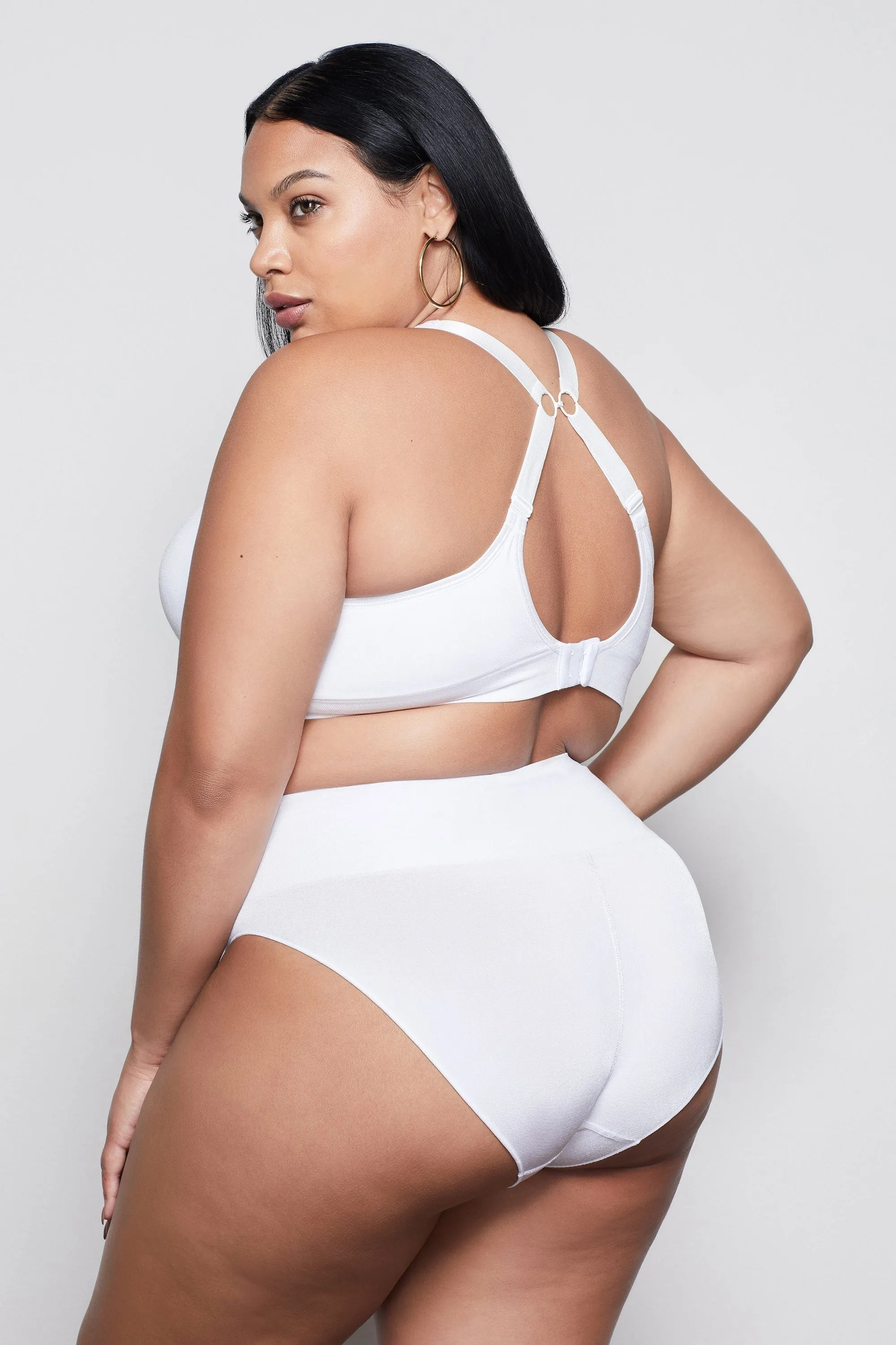 HIGH IMPACT COMPRESSION BIKINI | WHITE001