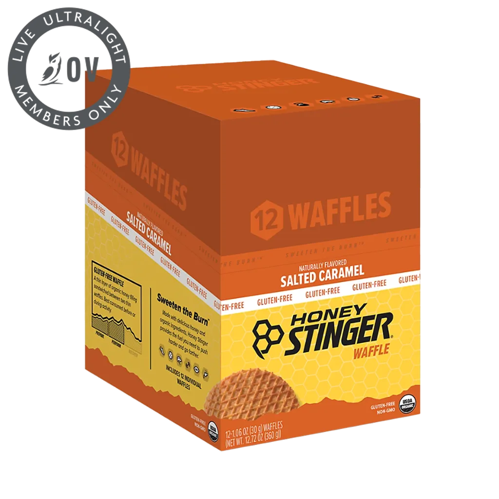 Honey Stinger Waffles GLUTEN FREE - Box of 12