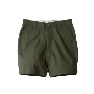 Hudson Textured Stretch Shorts 8" - Olive