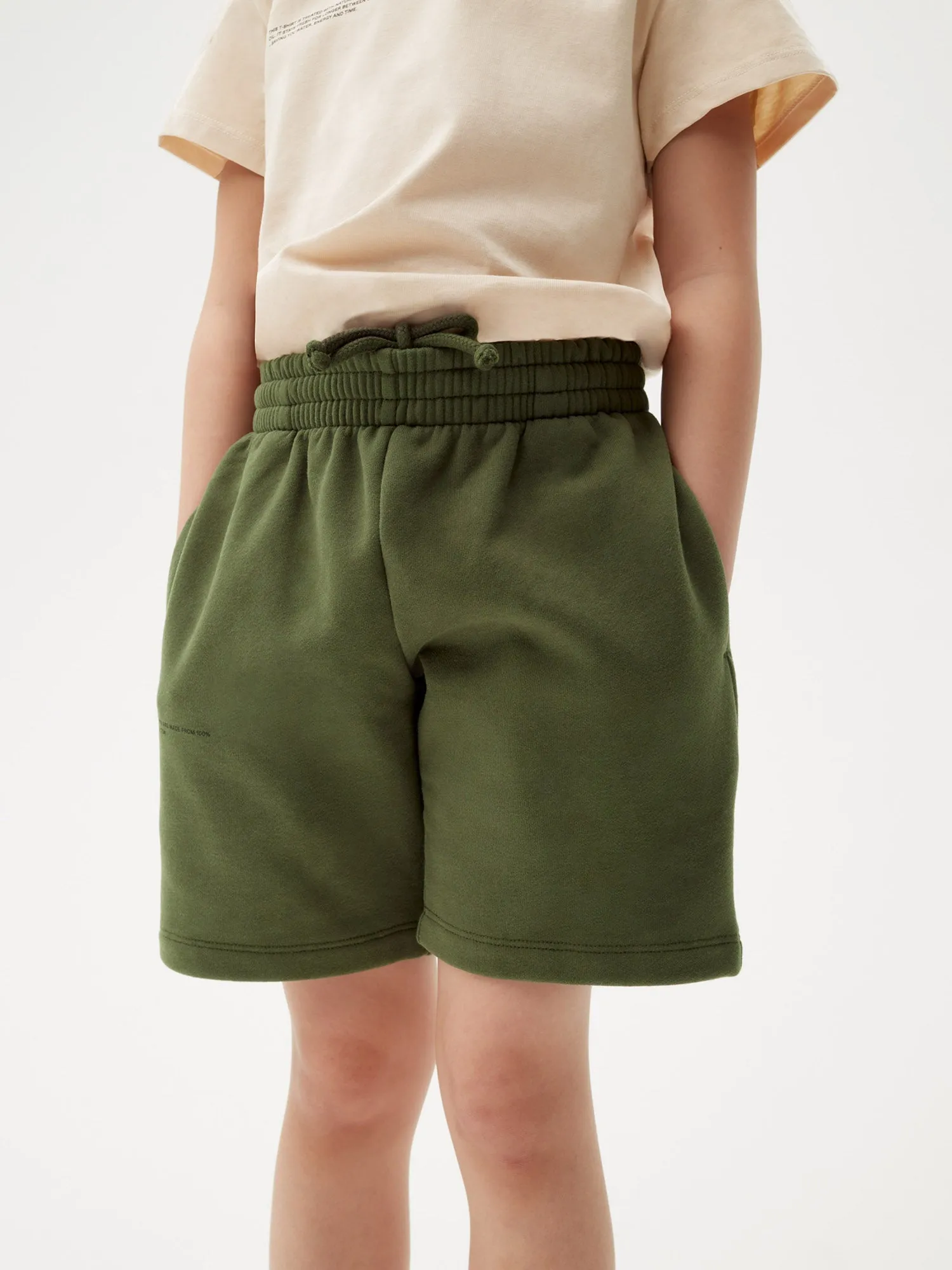 Kids' 365 Midweight Long Shorts—rosemary green