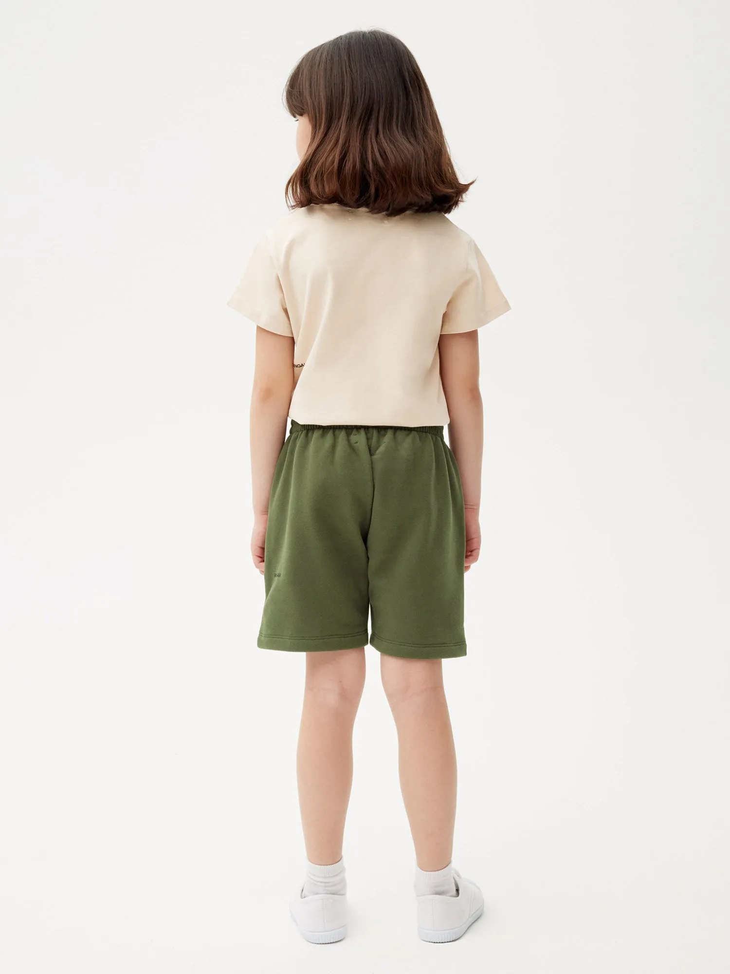 Kids' 365 Midweight Long Shorts—rosemary green