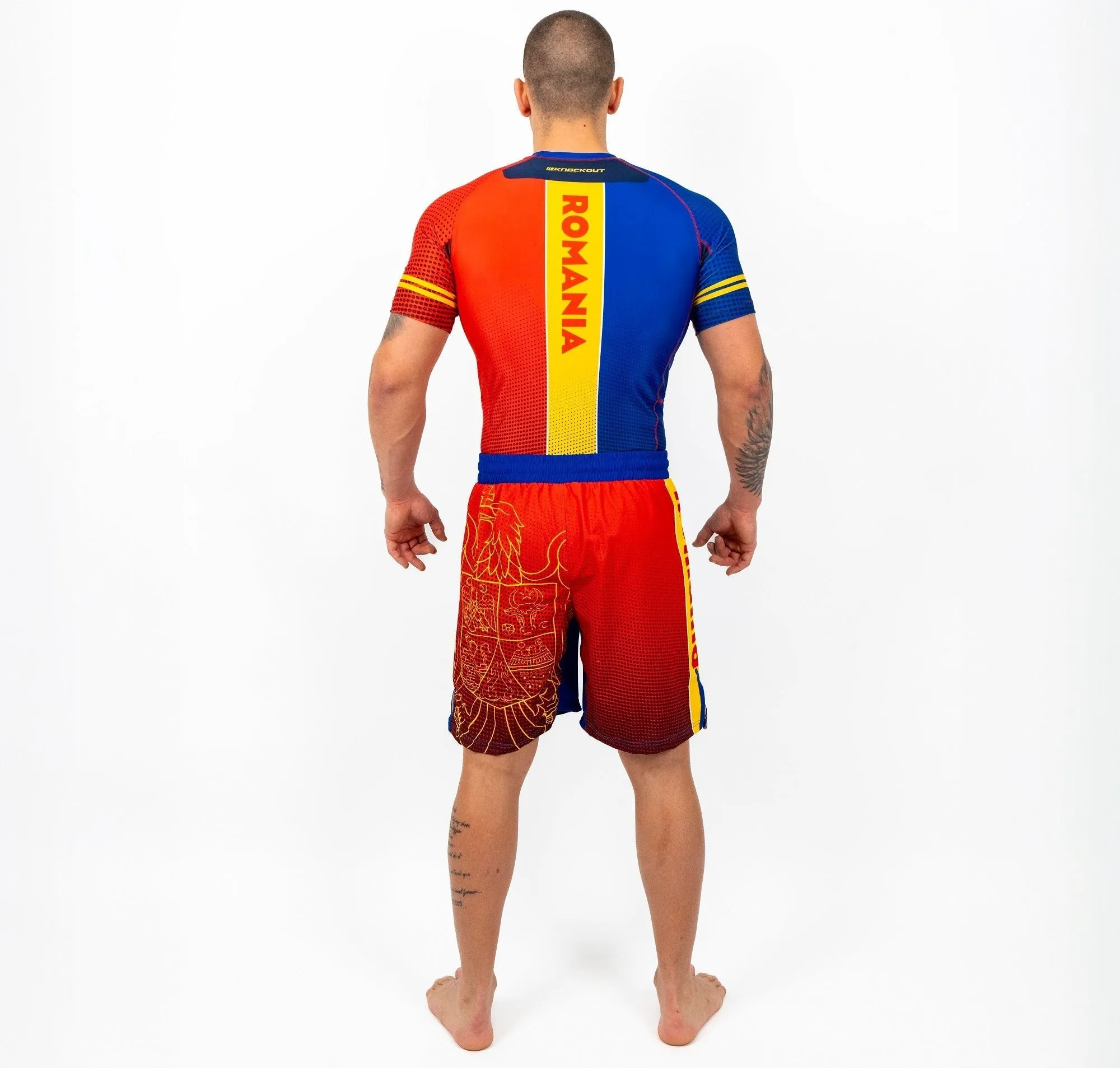 Knockout Romania Rashguard-Short Sleeve