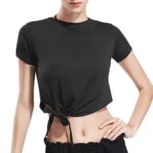 Knotted Waist Line Shirt