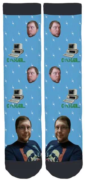 Lazy Game Reviews Crew Socks