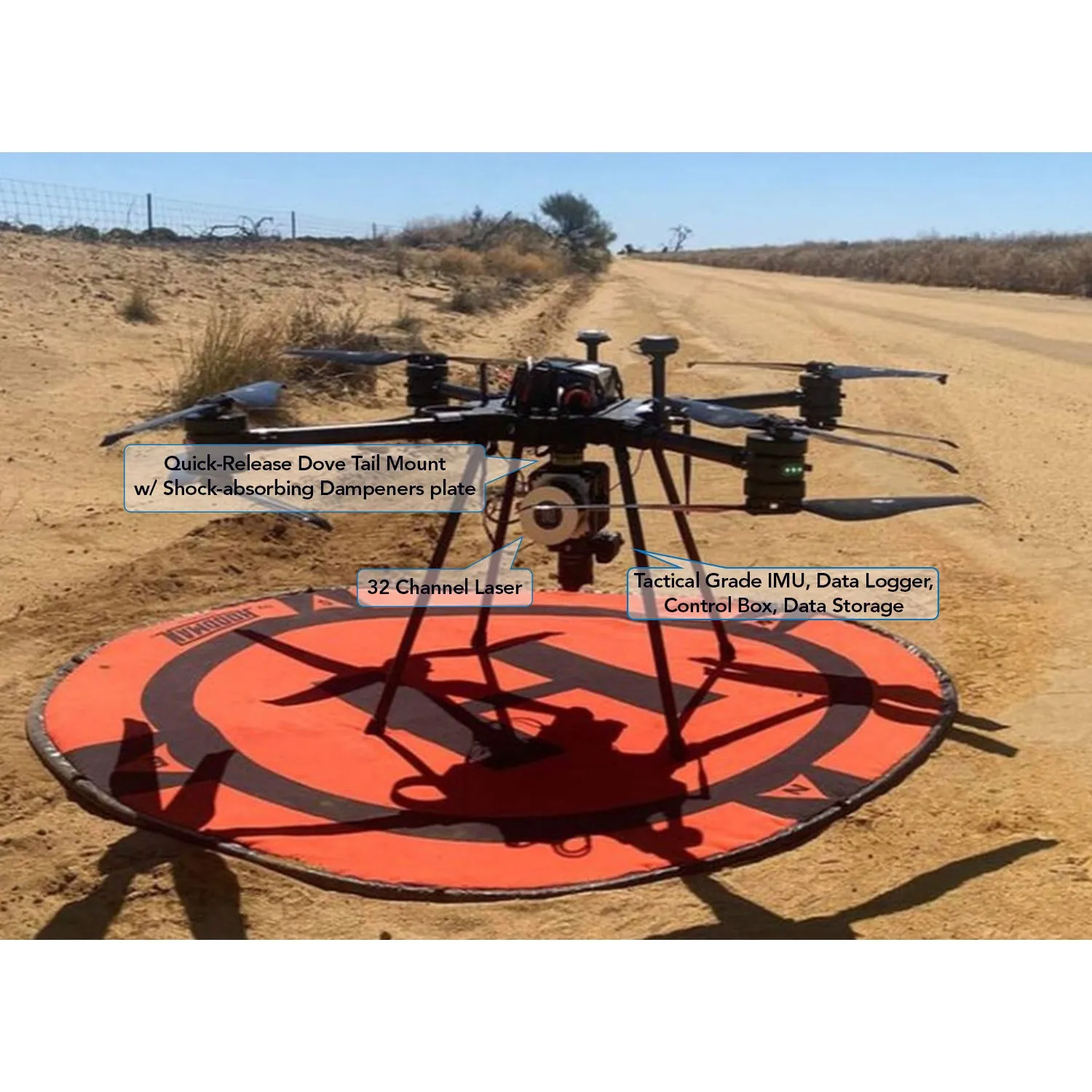 LiDARUSA Surveyor 32 UAV-LiDAR System with SL800