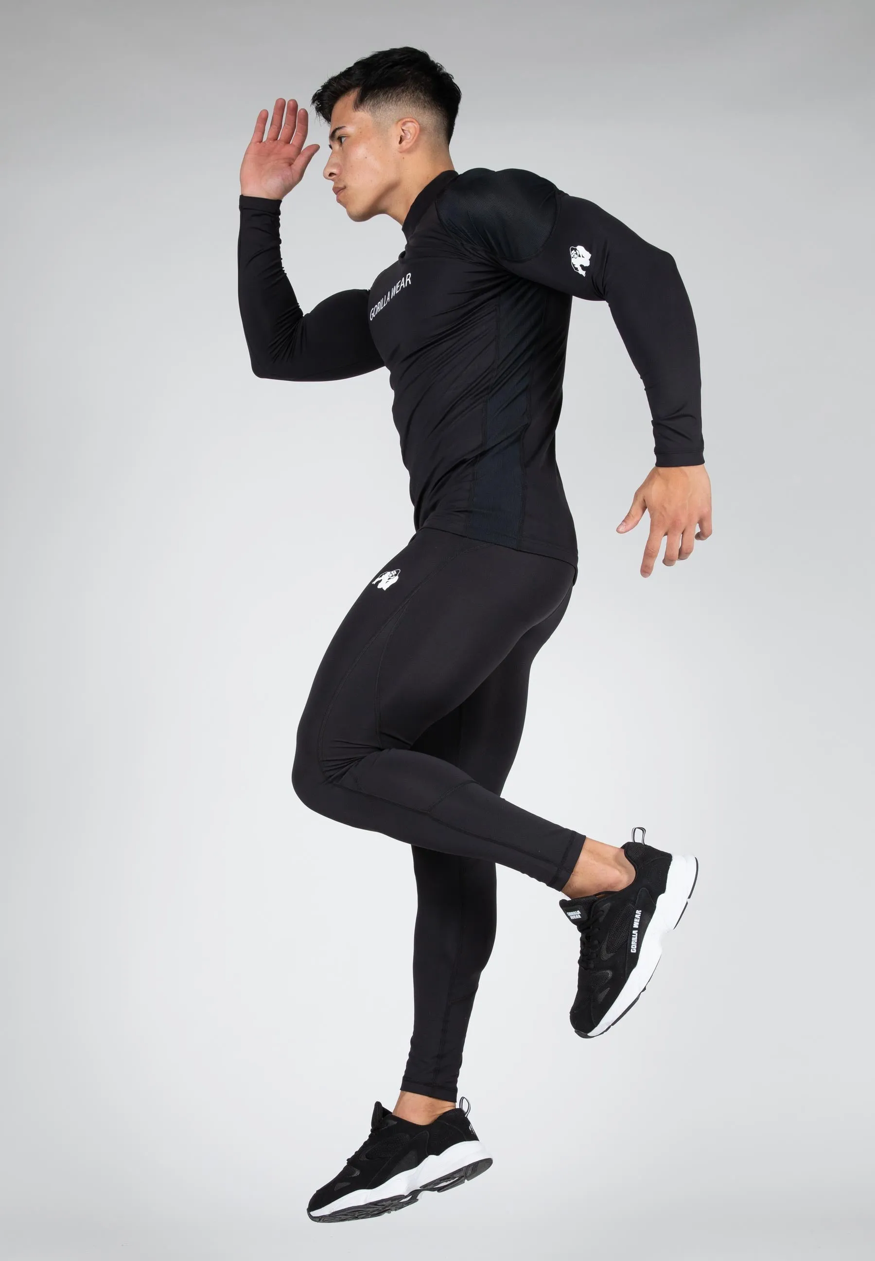 Lorenzo Performance Long Sleeve - Black