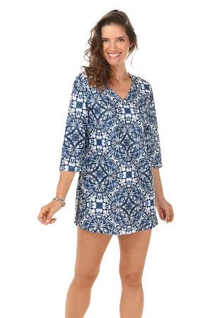 Martinique V-Neck Tunic Cover-Up