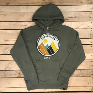 Men's Geometric Mountain Hoodie