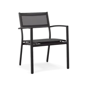 METZ STACKING ARM CHAIR