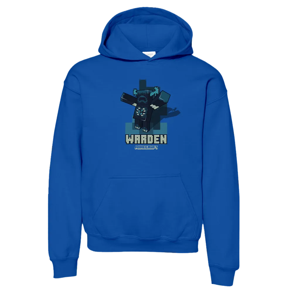 Minecraft Warden Kids Hooded Sweatshirt