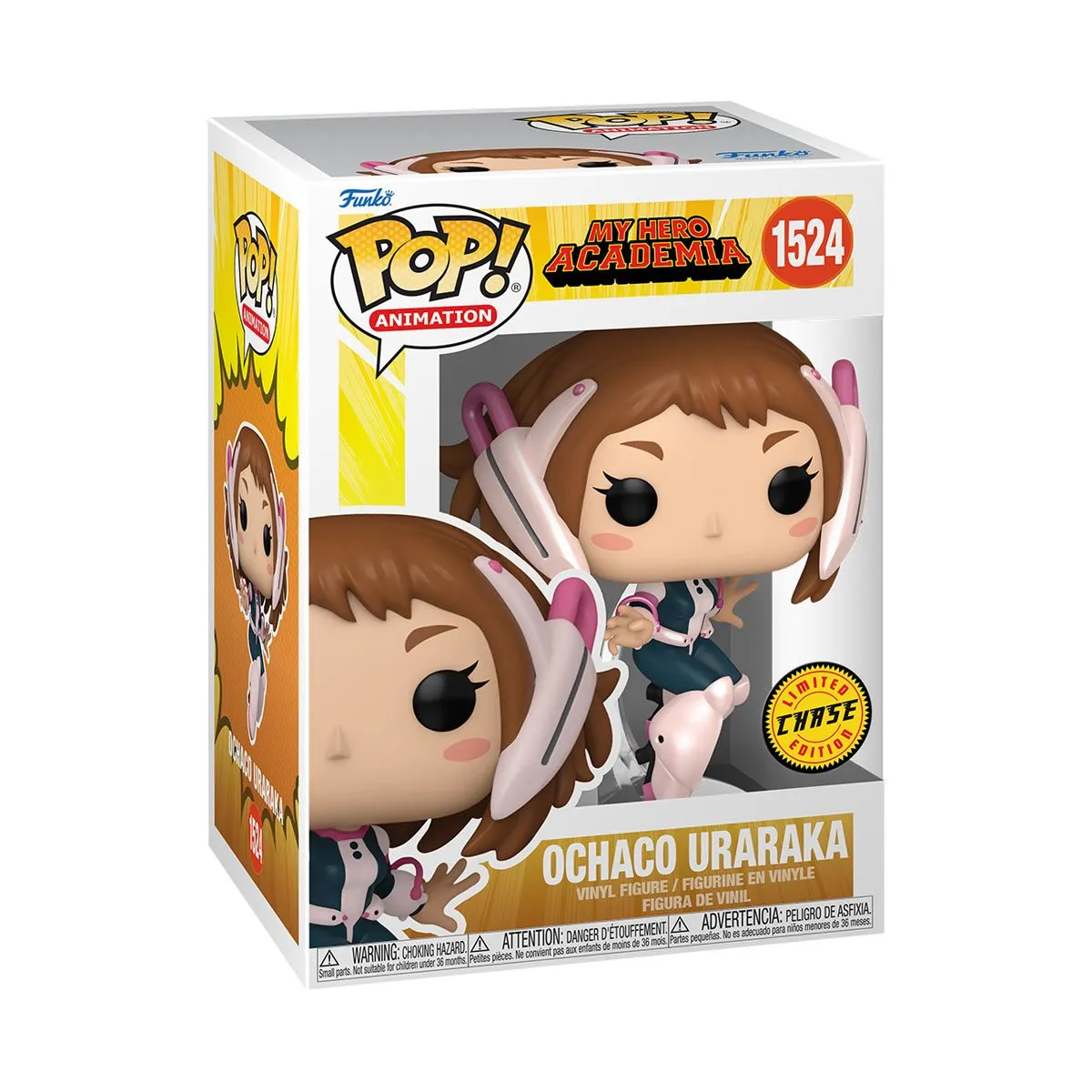 My Hero Academia Ochaco Uraraka Funko Pop! Vinyl Figure #1524 CHASE BUNDLE