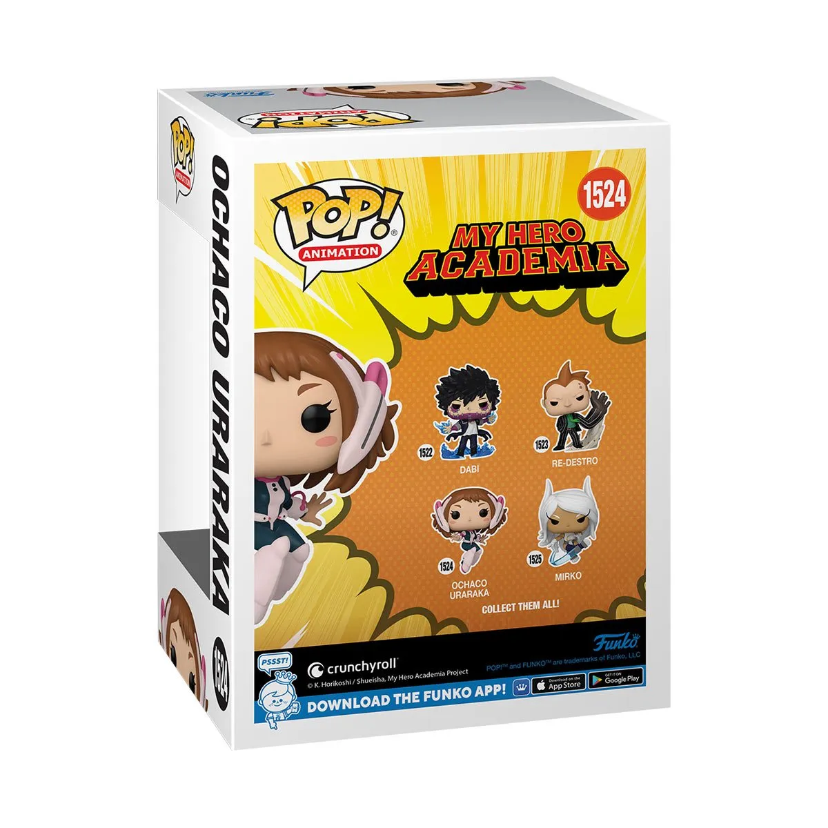 My Hero Academia Ochaco Uraraka Funko Pop! Vinyl Figure #1524 CHASE BUNDLE