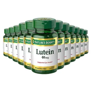 Nature's Bounty - Lutein Softgels - 30 Count (40 mg)- 12 Pack