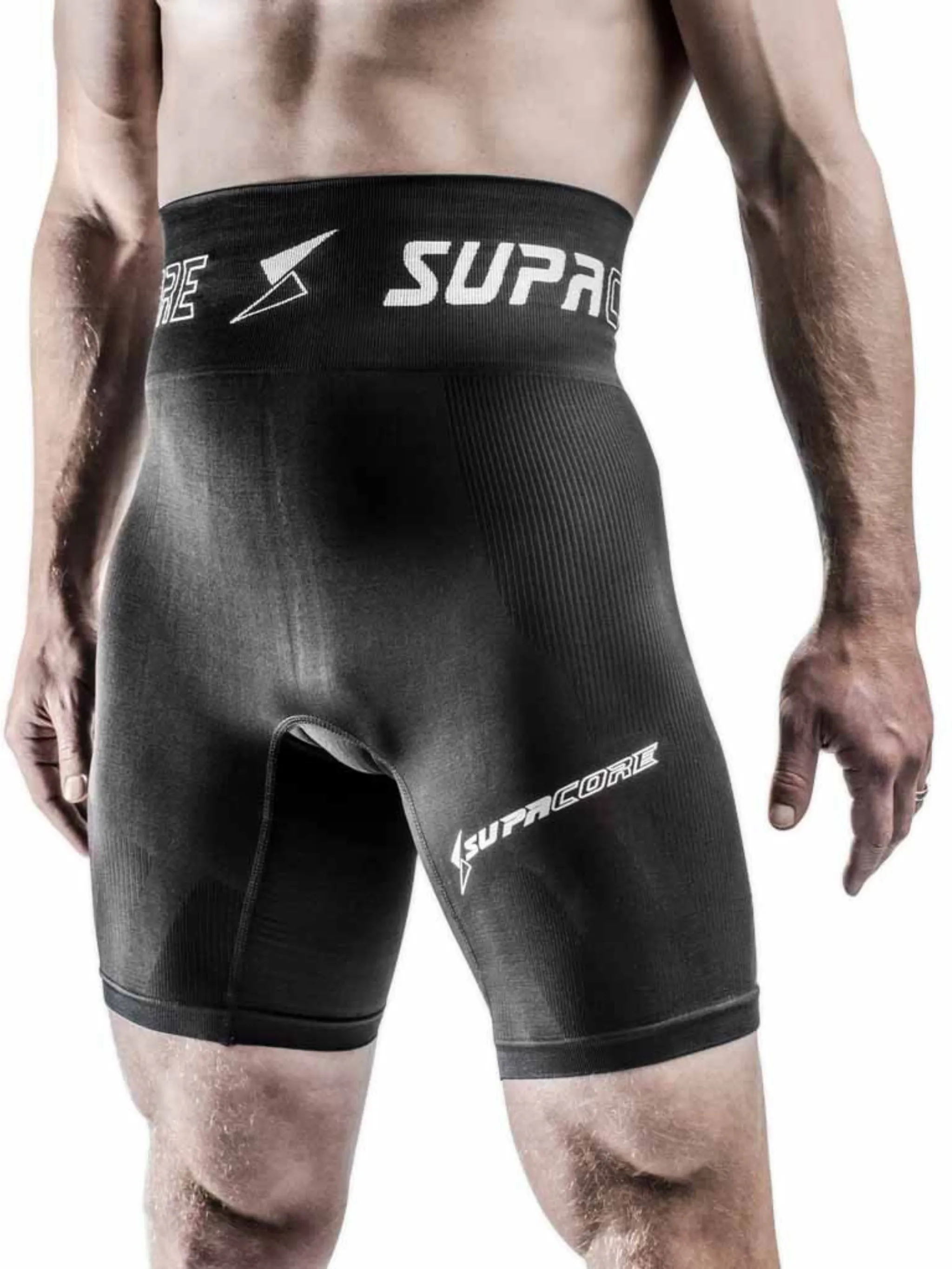 Patented CORETECH® Lionel "Xtra" Compression Shorts with Reinforced Waistband for Performance & Recovery