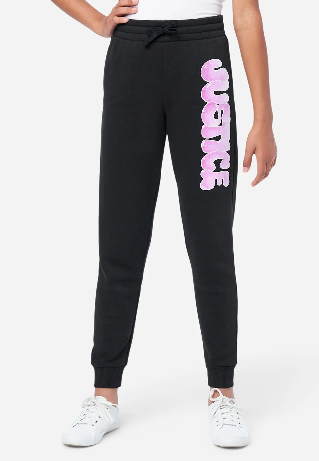 Patterned Fleece Jogger