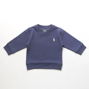 PL - Kids 'Slate Blue' Signature Polo Terry Sweatshirt PL379