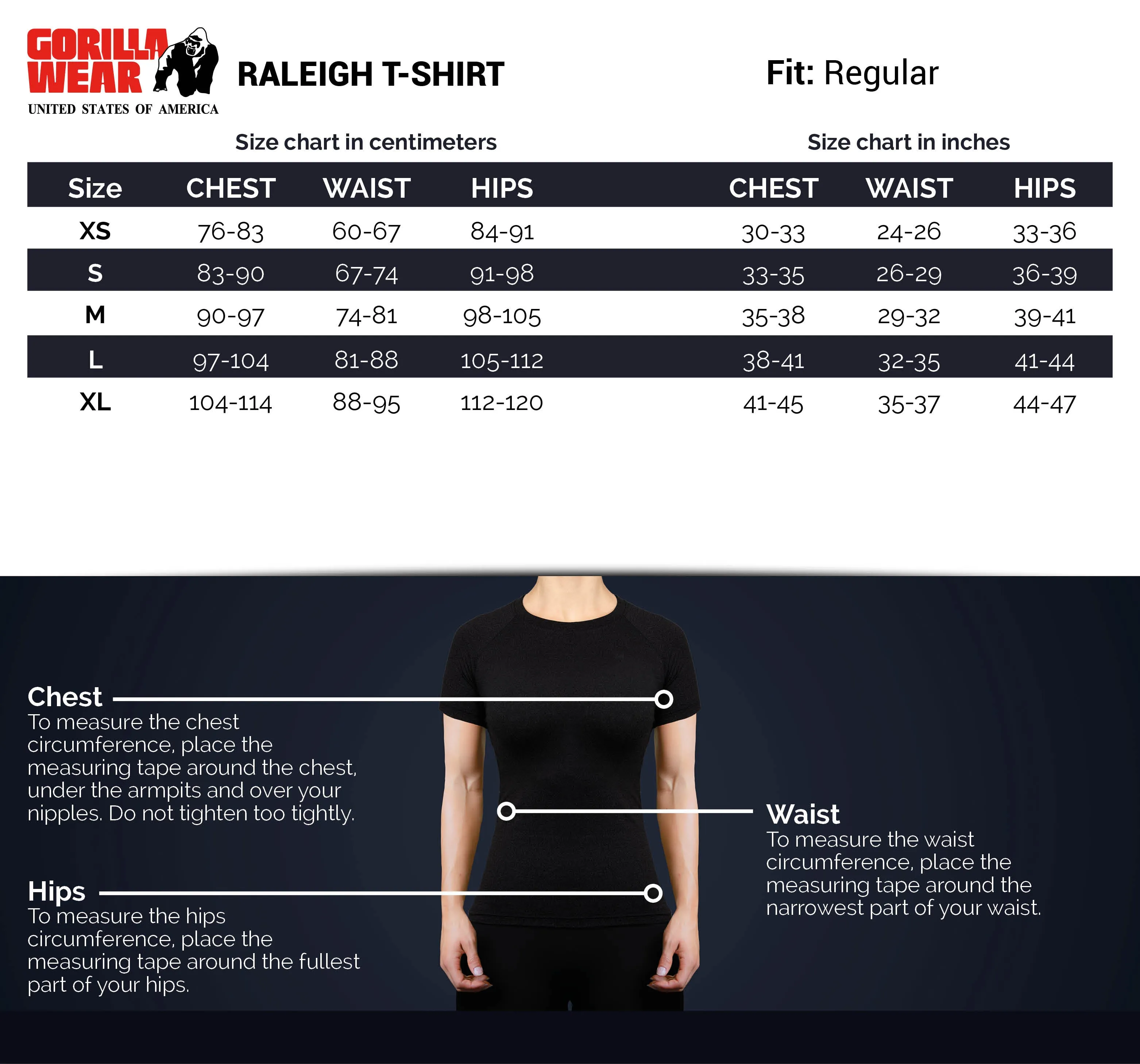 Raleigh T-Shirt - Black