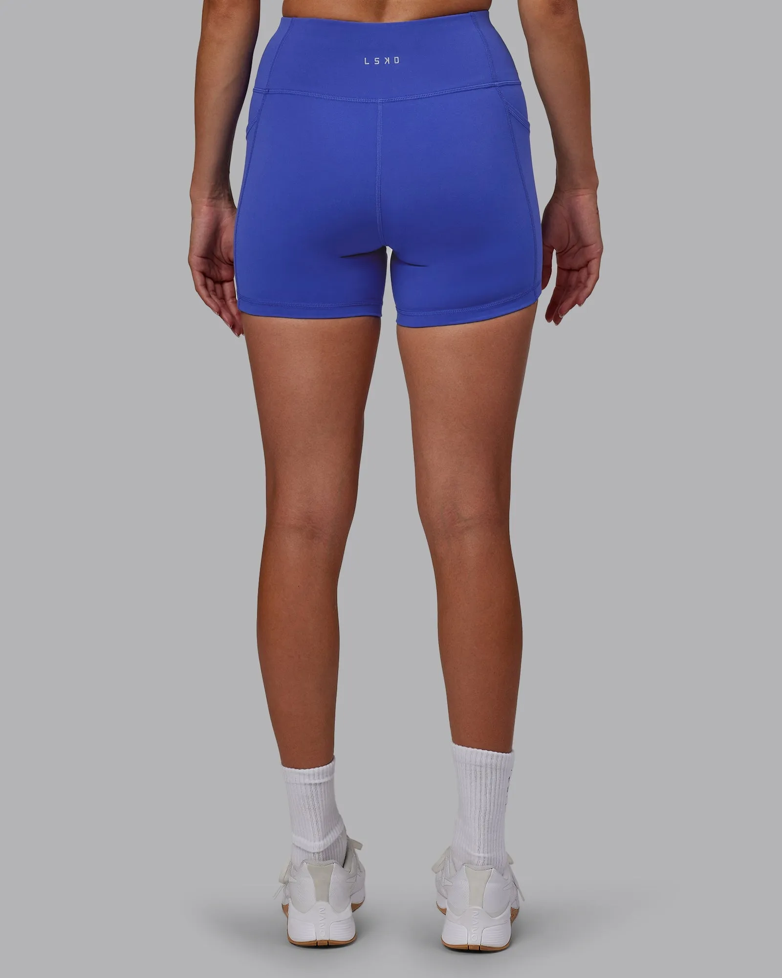 Rep X-Length Shorts - Power Cobalt-White