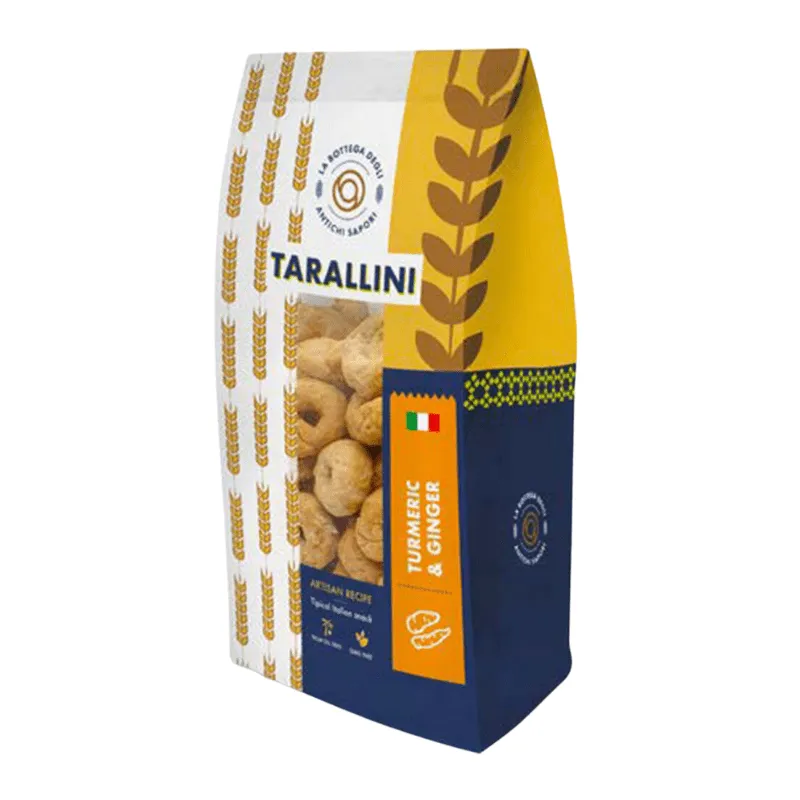 Sanniti Tarallini with Turmeric and Ginger, 8.8 oz