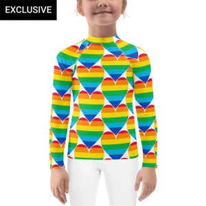 Spectrum of Love Kids Rash Guard (POD)